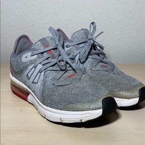 NIKE Air Max Sequent 3 Grey  Boys Youth Size 4.5